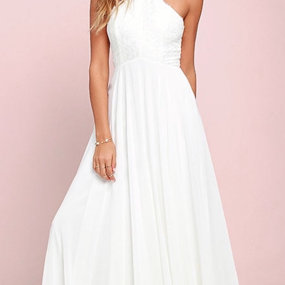 Bohemian Style White Wedding Dress - Picture 8 of 8